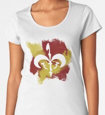 Watercolor Royal Symbol Women's Premium T-Shirt