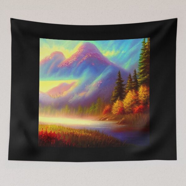 Item preview, Mountain Lake Forest 12 - Throw Pillows and Prints.  designed and sold by ScatterHub.