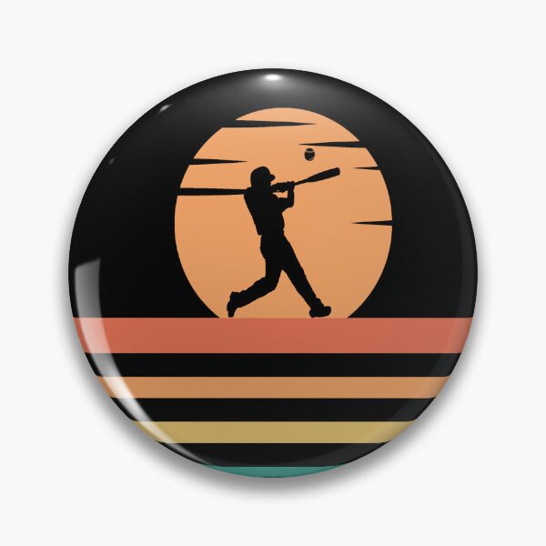 Artikelvorschau, Baseball Retro Vintage Design Nette Sonnenuntergangsgrafik für Baseballliebhaber entworfen und verkauft von Thecitiesstore.