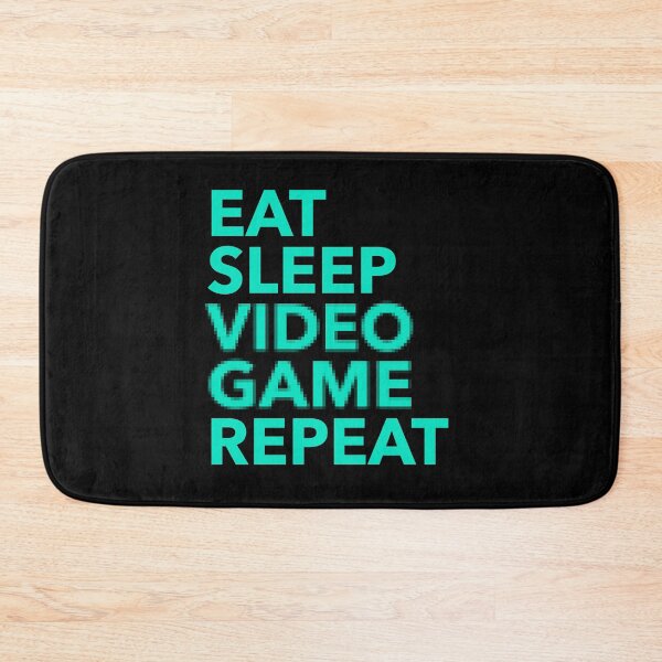 Item preview, Eat Sleep Video Game Repeat designed and sold by AnveeBubbles.