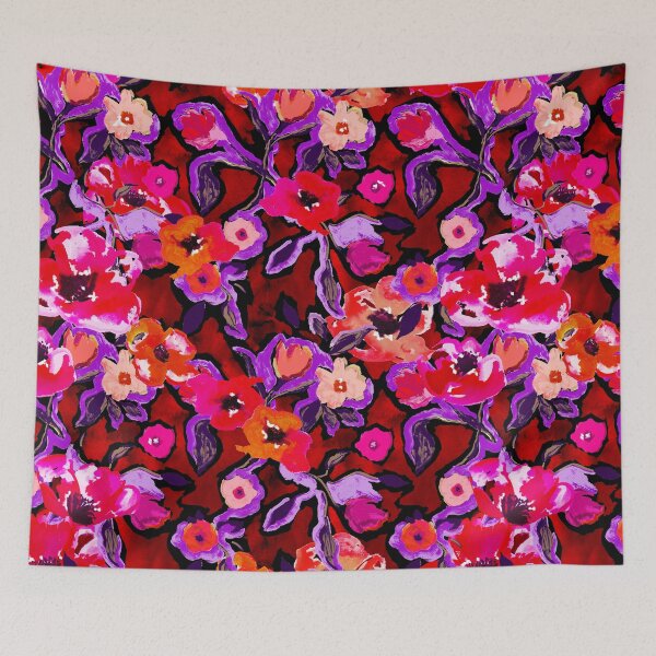 Item preview, colorful flowers designed and sold by DERYA AKINCI.