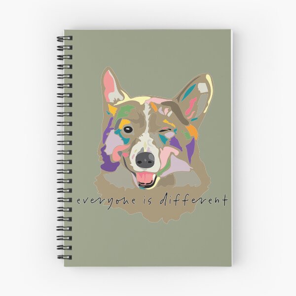 Item preview, everyone is different_wink dog_c9 designed and sold by Mimi Huang.