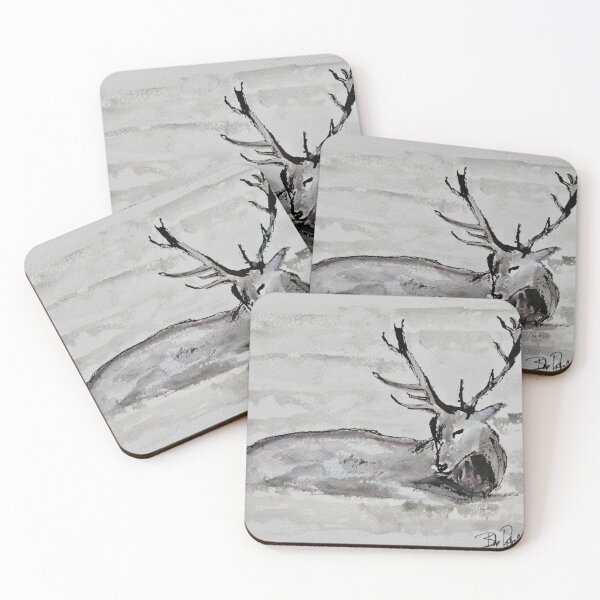 Item preview, The Bradgate Deer Resting designed and sold by Robert Petcher Art.