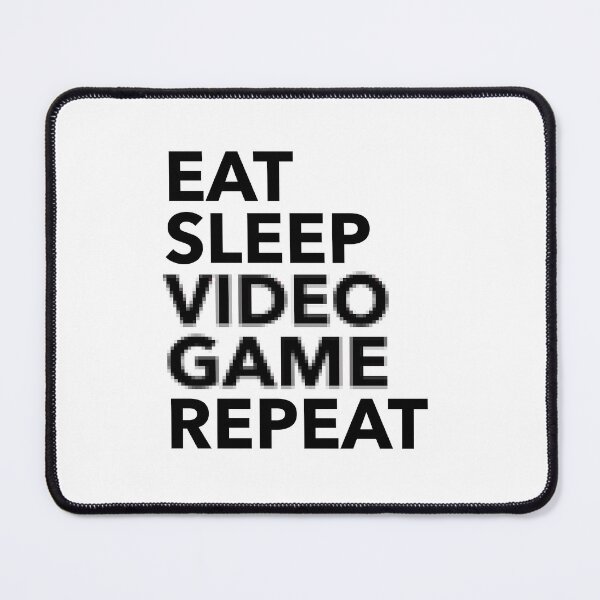 Item preview, Eat Sleep Video Game Repeat designed and sold by AnveeBubbles.