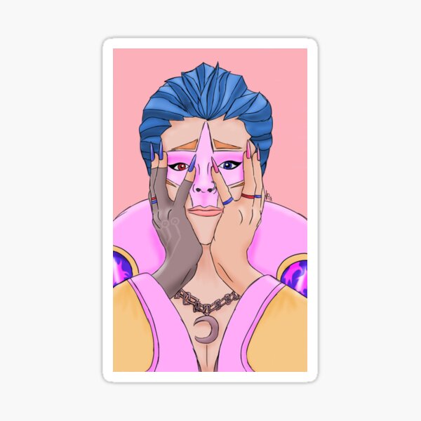 Moira / Bowie Crossover Sticker