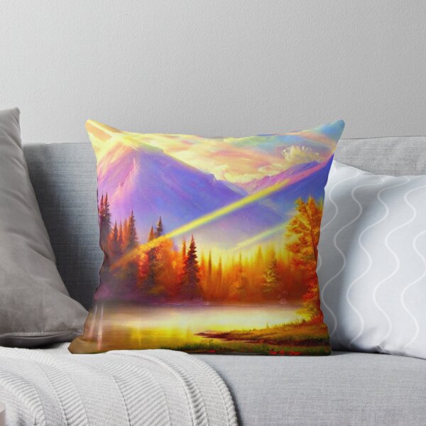 Item preview, Mountain Lake Forest 13 - Throw Pillows and Prints.  designed and sold by ScatterHub.