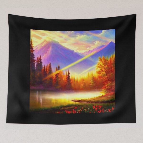 Item preview, Mountain Lake Forest 13 - Throw Pillows and Prints.  designed and sold by ScatterHub.