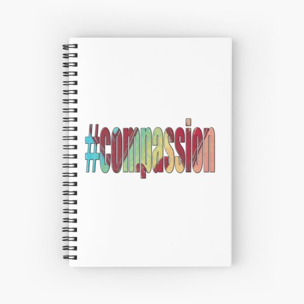 #compassion Spiral Notebook