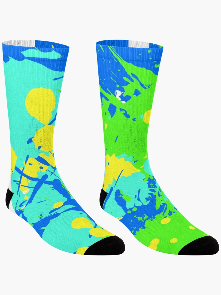 Thumbnail 3 of 5, Socks, Color Combination Pattern designed and sold by TowTees.
