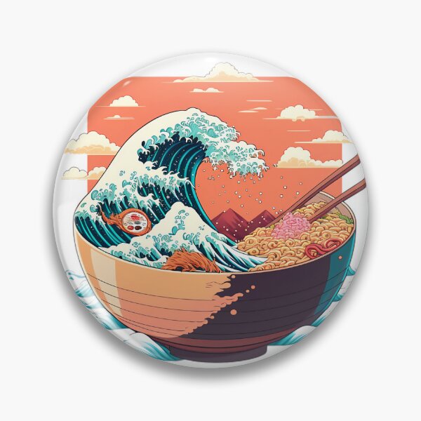 Item preview, Pintura de tazón de ramen. El texto significa "Ramen" designed and sold by PandyPO.