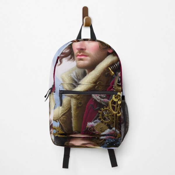 Item preview, hyper detailed close-up portrait of male mythical creature covered in rococo flower key sage very dramatic vibrant color lighting designed and sold by Design Repo.