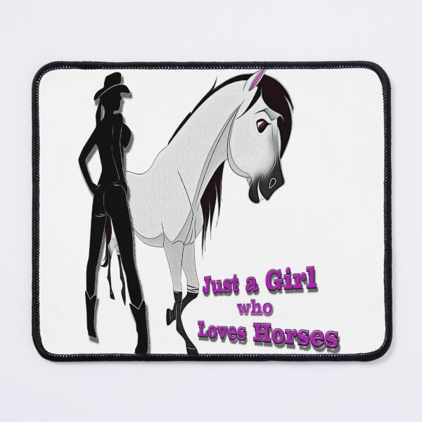 Item preview, Just a Girl who Loves Horses and Ponies designed and sold by Huskyyy Designs.