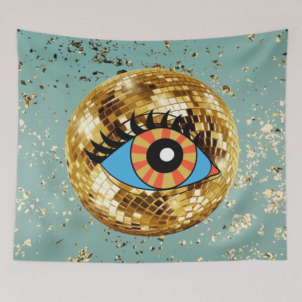 Item preview, Discoball Retro designed and sold by susannapujolcli.