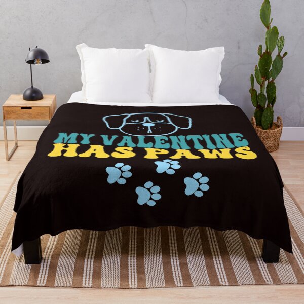 Item preview, My Valentine Has Paws, My Dog Is My Valentine, Cute Dog Valentine's Day designed and sold by desireedickens.