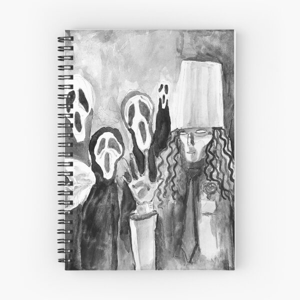 Item preview, Buckethead and Ghosts designed and sold by LoombooskLand.