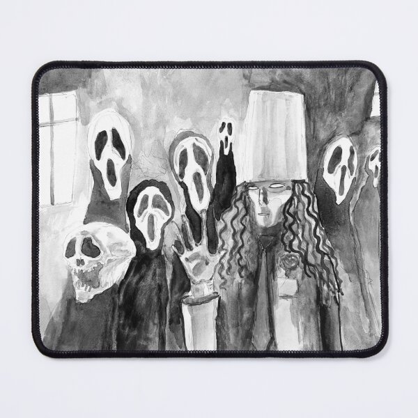 Item preview, Buckethead and Ghosts designed and sold by LoombooskLand.