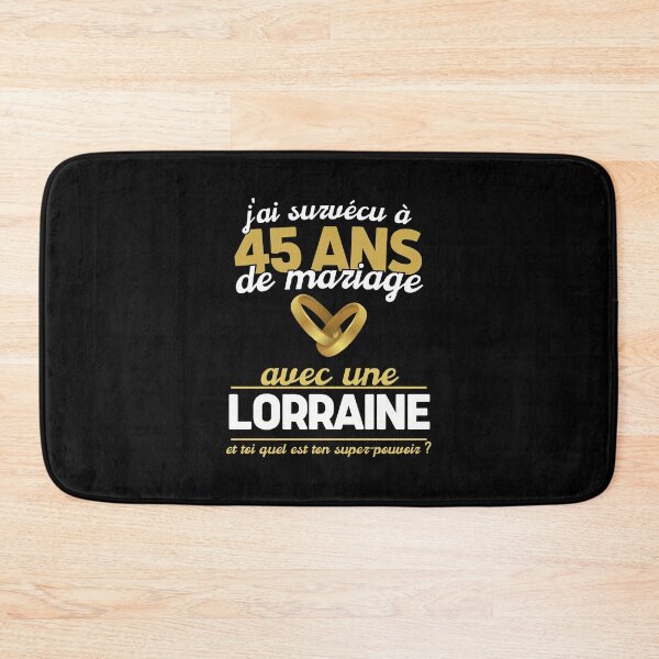 Item preview, Gift for Lorraine wedding anniversary 45 years designed and sold by RomualdGR.