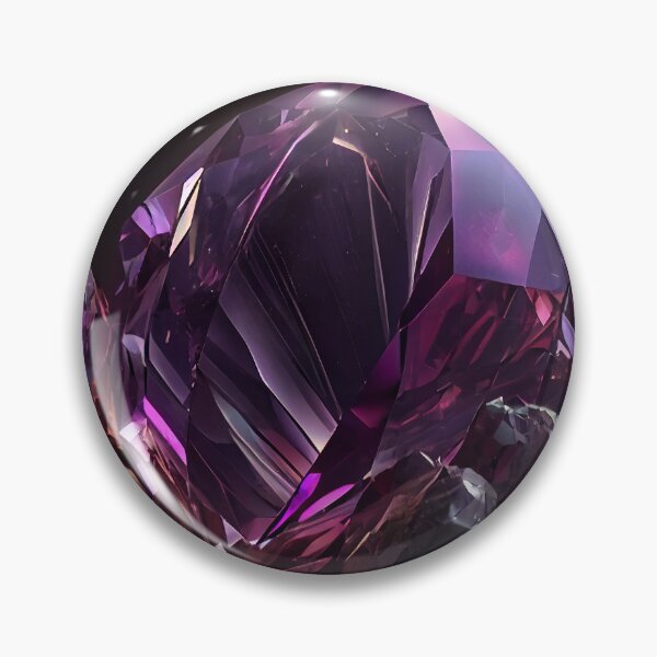 Item preview, Shiny violet Amethyst stone designed and sold by AppleElf.