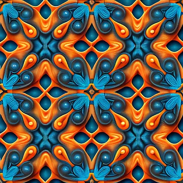 Vorschaubild zum Design Fine Soft Scandifornian Pattern Digital Painting von CodeAndColors
