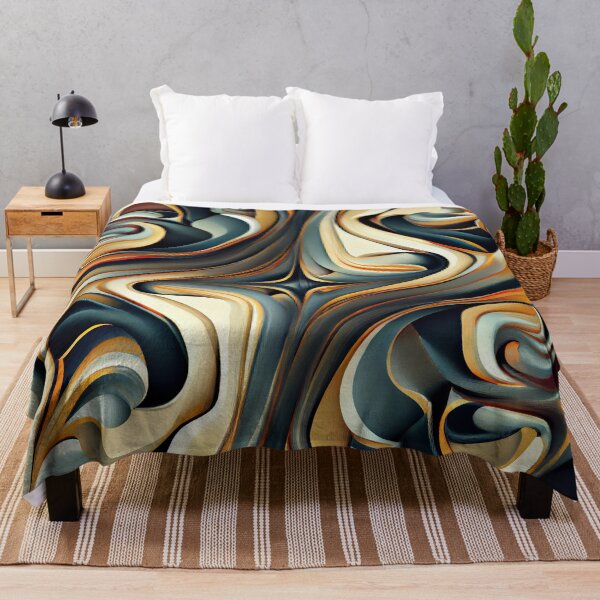Item preview, Smooth Contemporary Pattern Digital Painting designed and sold by CodeAndColors.