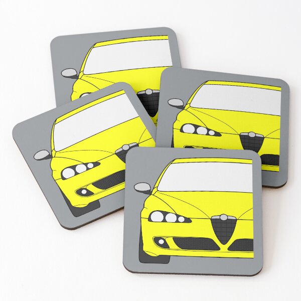Item preview, Alfa Romeo 147 Facelift yellow color designed and sold by EdimDesign.
