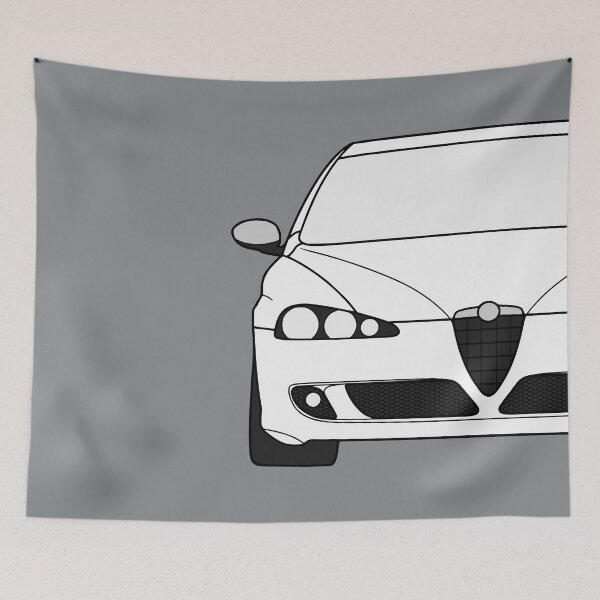 Artikelvorschau, Alfa Romeo 147 Facelift in weißer Farbe entworfen und verkauft von EdimDesign.