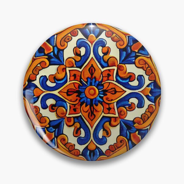 Artikelvorschau, Ceramic New Mediterranean Pattern Digital Painting entworfen und verkauft von CodeAndColors.