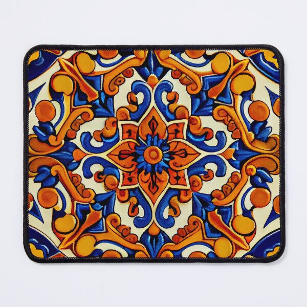 Item preview, Ceramic New Mediterranean Pattern Digital Painting designed and sold by CodeAndColors.