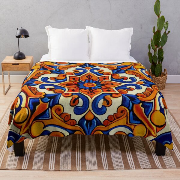 Item preview, Ceramic New Mediterranean Pattern Digital Painting designed and sold by CodeAndColors.