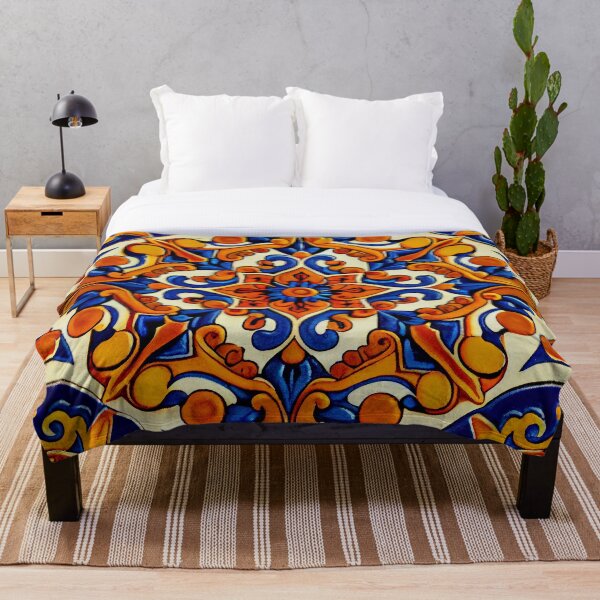 Artikelvorschau, Ceramic New Mediterranean Pattern Digital Painting entworfen und verkauft von CodeAndColors.