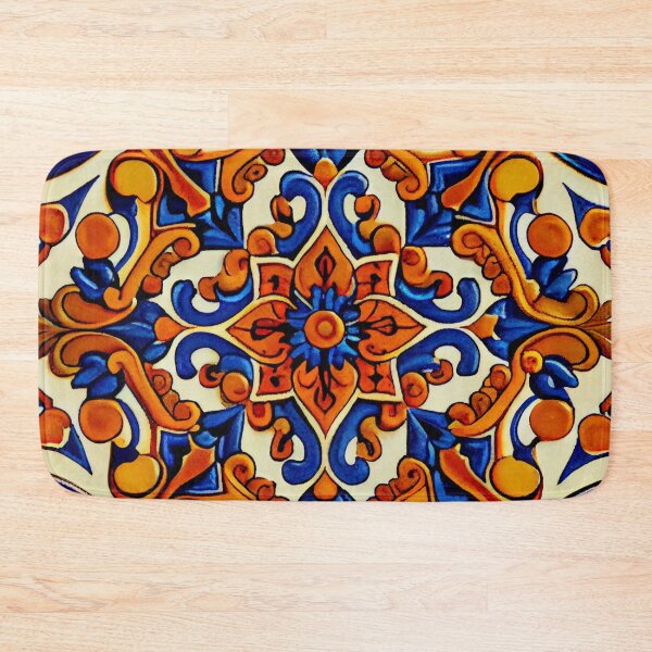 Item preview, Ceramic New Mediterranean Pattern Digital Painting designed and sold by CodeAndColors.