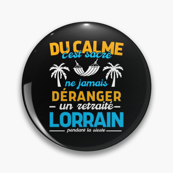 Aperçu de l'œuvre Cadeau Humour Homme Retraité Lorrain Noel Anniversaire créée et vendue par RomualdGR.