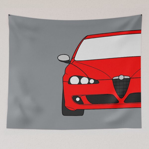 Artikelvorschau, Alfa Romeo 147 Facelift in roter Farbe entworfen und verkauft von EdimDesign.