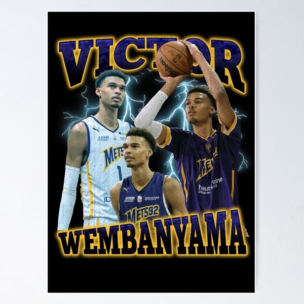 Item preview, Victor Wembanyama Bootleg Vintage 90's Tshirt designed and sold by HMTWN.