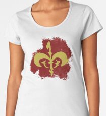 Watercolor Royal Symbol (Version 2) Women's Premium T-Shirt