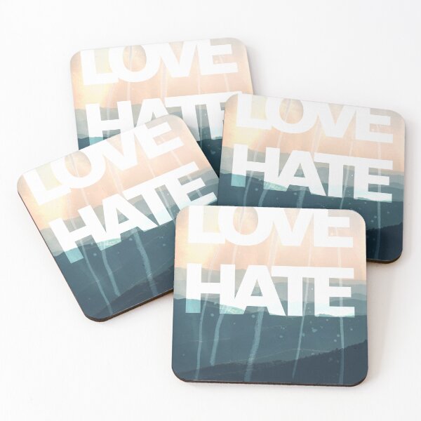 Item preview, LOVE HATE designed and sold by moodboardzz.