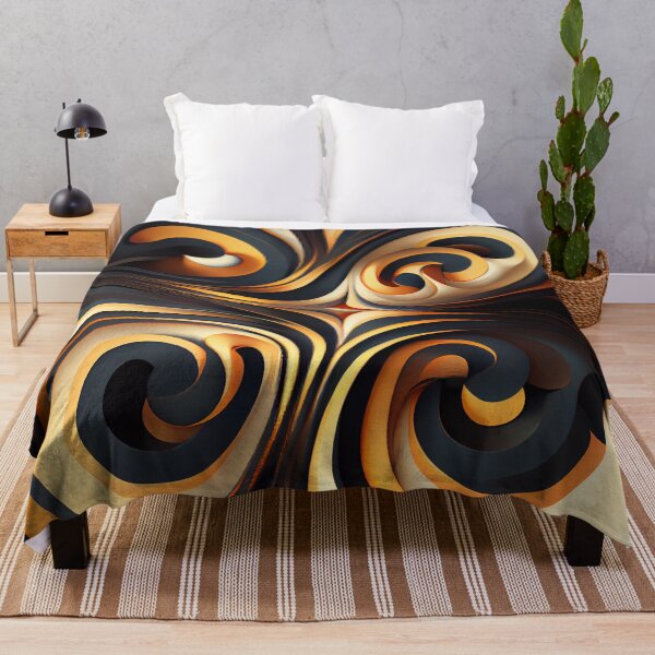 Item preview, Smooth Contemporary Pattern Digital Painting designed and sold by CodeAndColors.