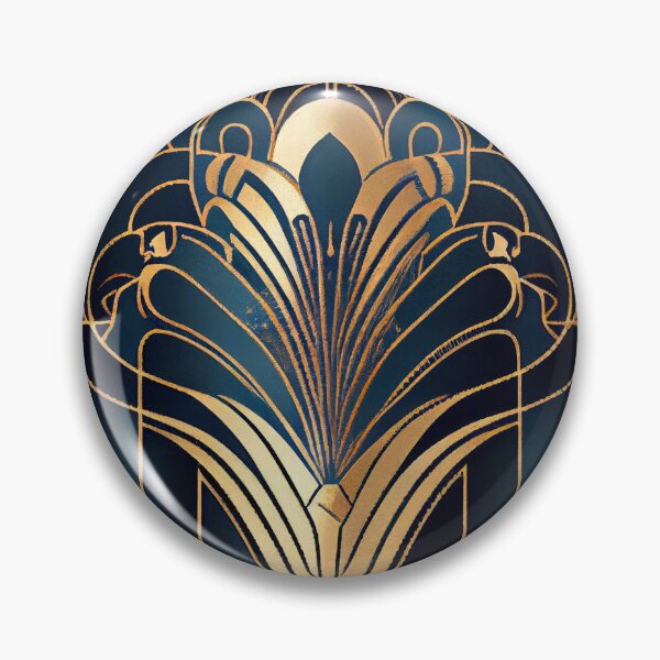 Item preview, Grand Delicate Art Deco Pattern Digital Painting designed and sold by CodeAndColors.