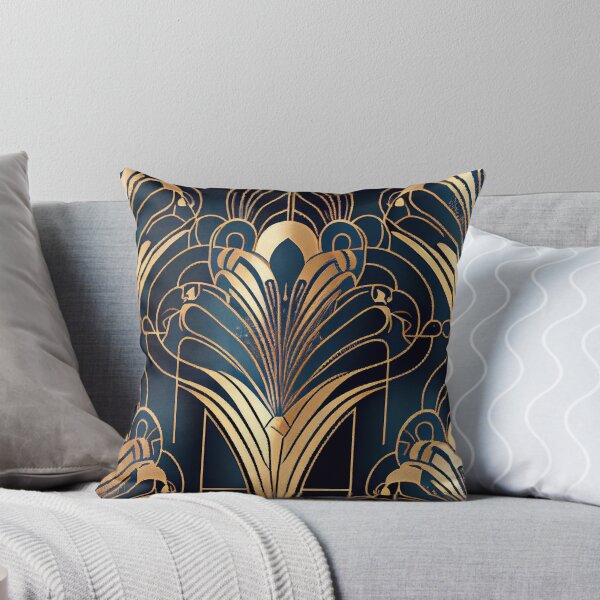 Item preview, Grand Delicate Art Deco Pattern Digital Painting designed and sold by CodeAndColors.