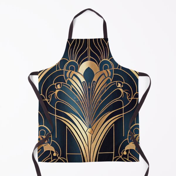Item preview, Grand Delicate Art Deco Pattern Digital Painting designed and sold by CodeAndColors.