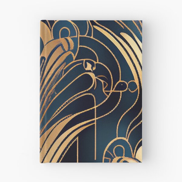 Item preview, Grand Delicate Art Deco Pattern Digital Painting designed and sold by CodeAndColors.