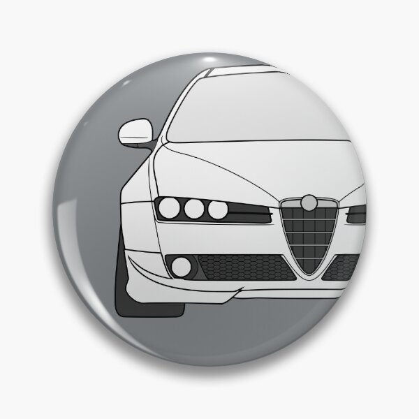 Item preview, Alfa Romeo 159 Brera Spider 2005-2011 white color designed and sold by EdimDesign.