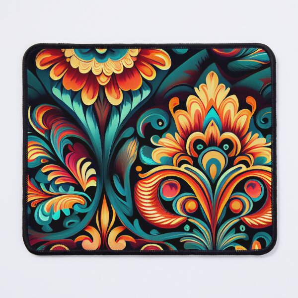 Artikelvorschau, Vibrant Brilliant Western Pattern Digital Painting entworfen und verkauft von CodeAndColors.