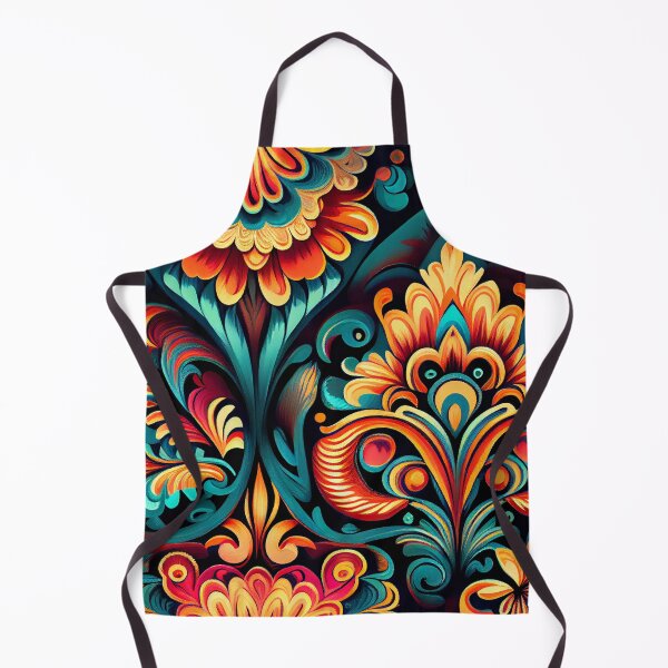 Artikelvorschau, Vibrant Brilliant Western Pattern Digital Painting entworfen und verkauft von CodeAndColors.