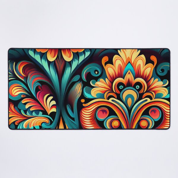 Artikelvorschau, Vibrant Brilliant Western Pattern Digital Painting entworfen und verkauft von CodeAndColors.