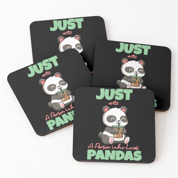 Item preview, JUST A PERSON WHO LOVES PANDAS designed and sold by GAADesignz.