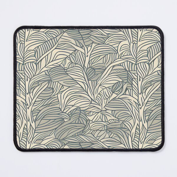 Item preview, Abstract leaf line art pattern designed and sold by CasualMadness.