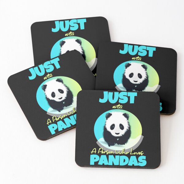 Item preview, JUST A PERSON WHO LOVES PANDAS designed and sold by GAADesignz.