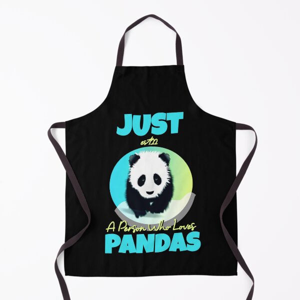 Item preview, JUST A PERSON WHO LOVES PANDAS designed and sold by GAADesignz.