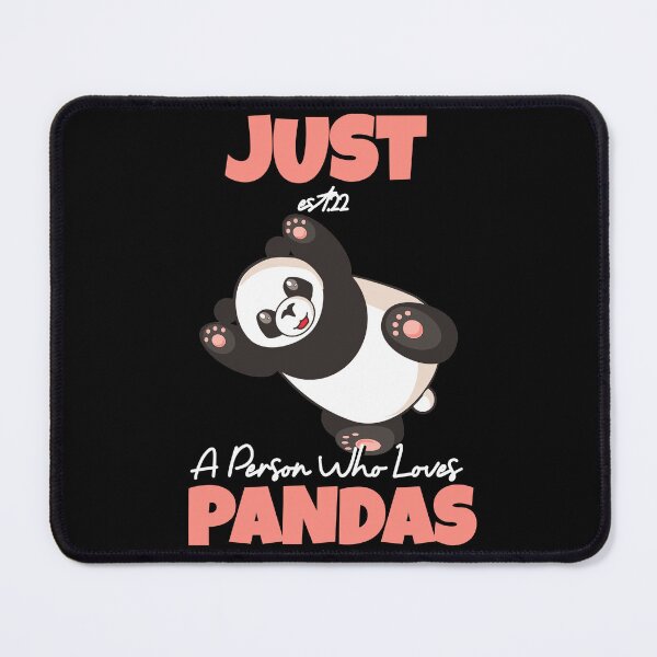 Item preview, JUST A PERSON WHO LOVES PANDAS designed and sold by GAADesignz.
